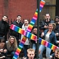 Someone Chained a Cross on New York's Gay Street — So a Band of Neighbors Redecorated It