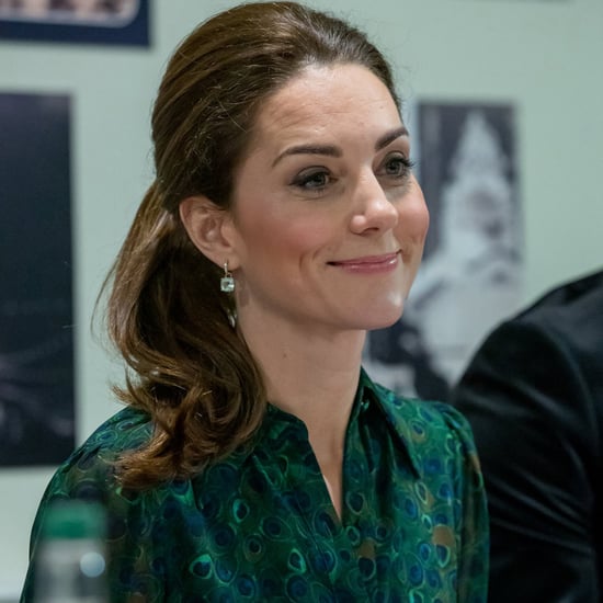 Kate Middleton Michael Kors Peacock Dress