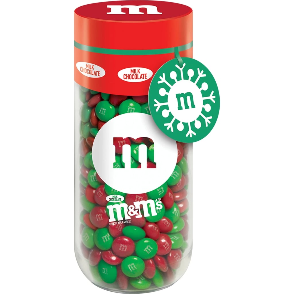 M&M's Milk Christmas Gift Jar Edible Gifts From Target POPSUGAR