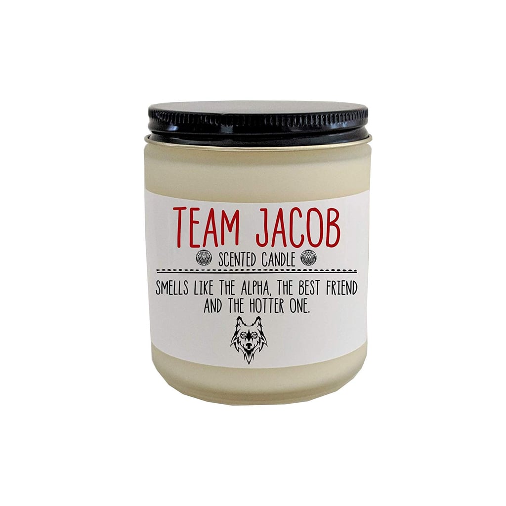 Team Jacob Twilight Saga Scented Candle