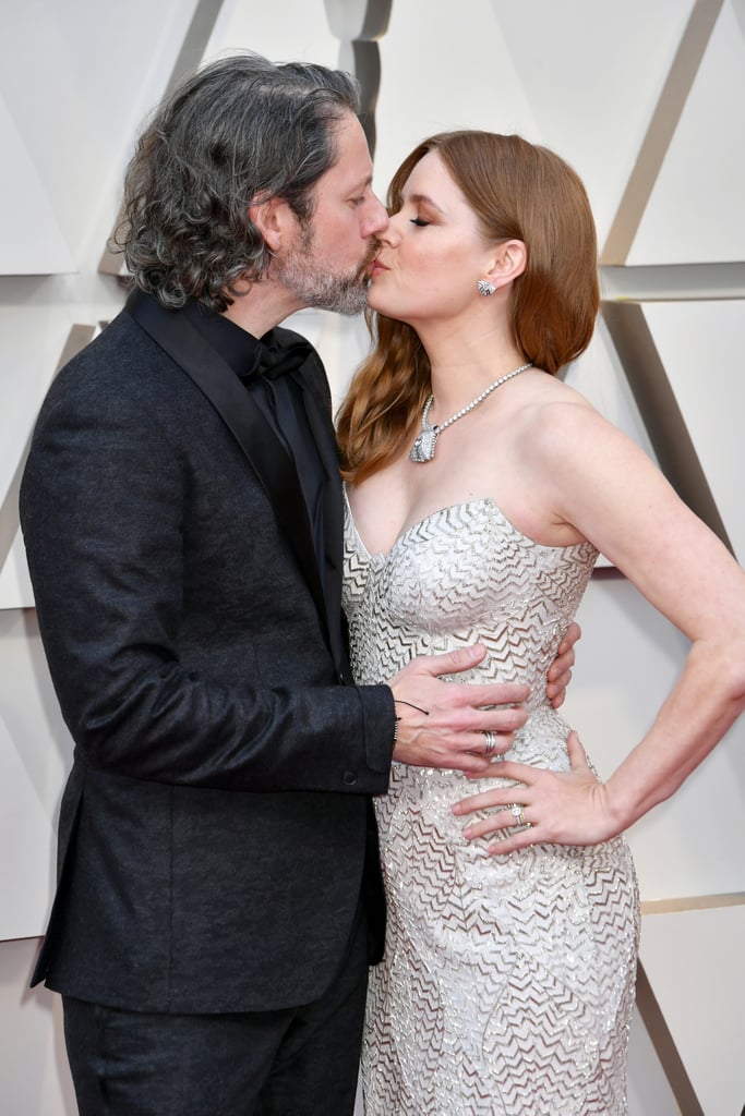 Darren Le Gallo and Amy Adams at the 2019 Oscars