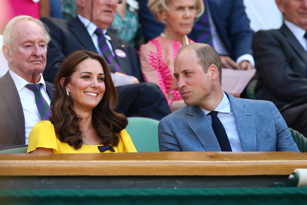 Kate Middleton Yellow Dress Wimbledon 2018