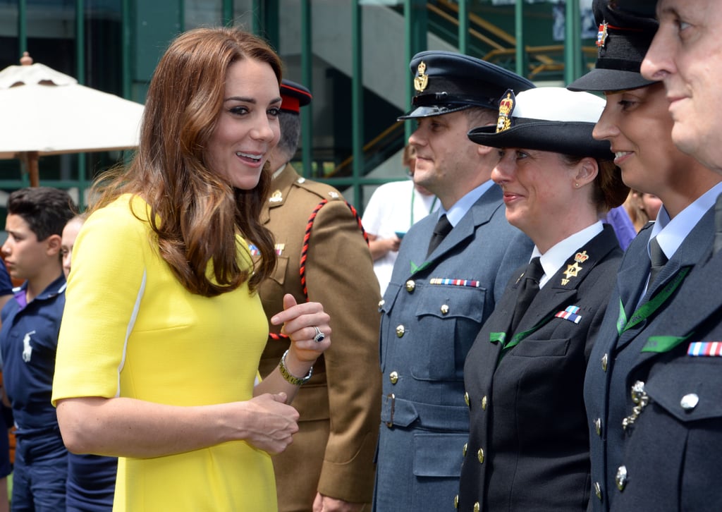 Kate Middleton at Wimbledon Photos July 2016