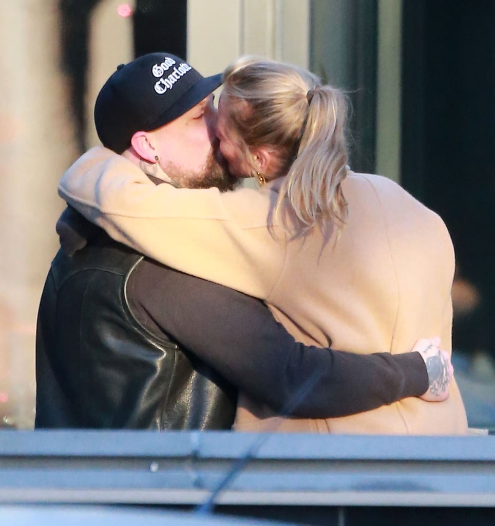 Cameron Diaz and Benji Madden Kissing in LA Dec. 2016