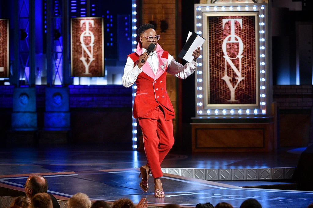 Billy Porter Wears Kinky Boots Curtain at Tony Awards 2019