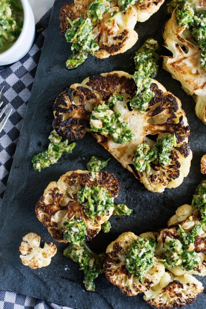 Charred Cauliflower Steak