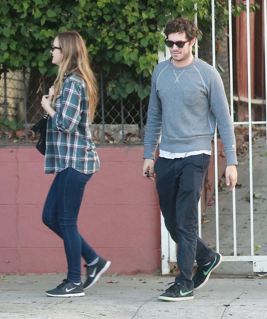 Adam Brody and Leighton Meester Out in LA October 2016 | POPSUGAR ...