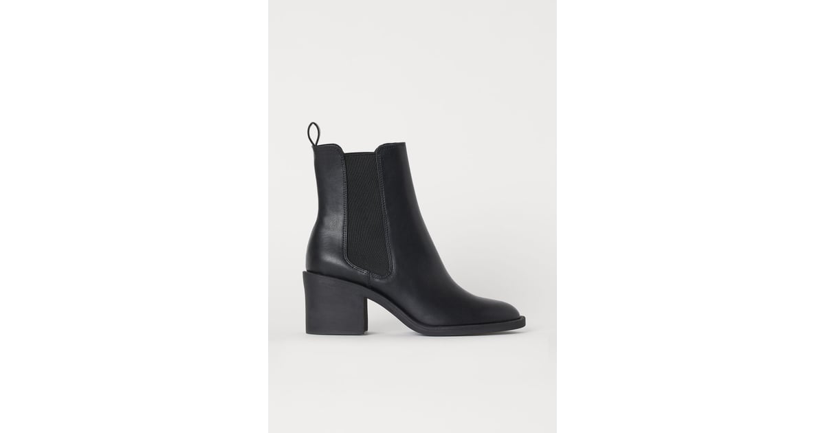 H&M Heeled Boots | Best Cheap Leather Boots For Women | POPSUGAR ...