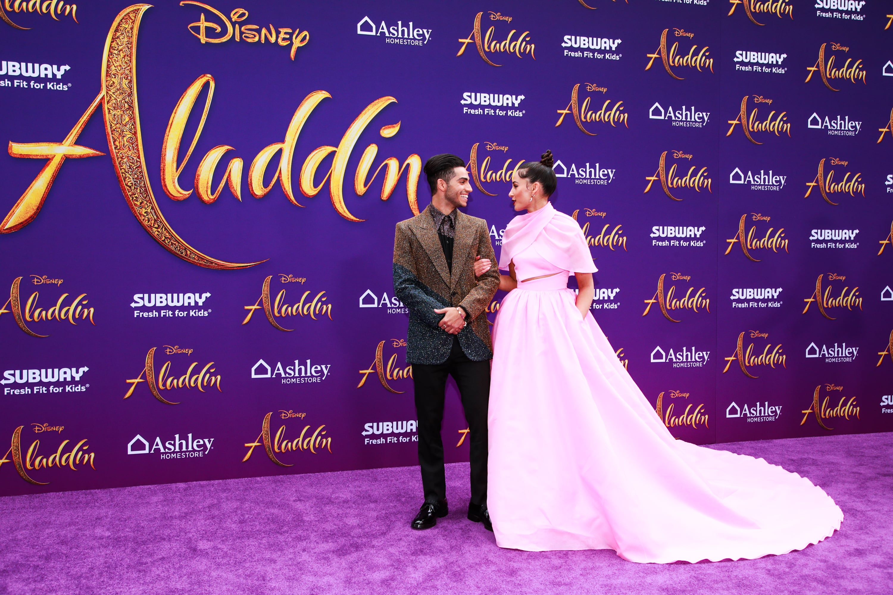 Aladdin hollywood premiere new arrivals