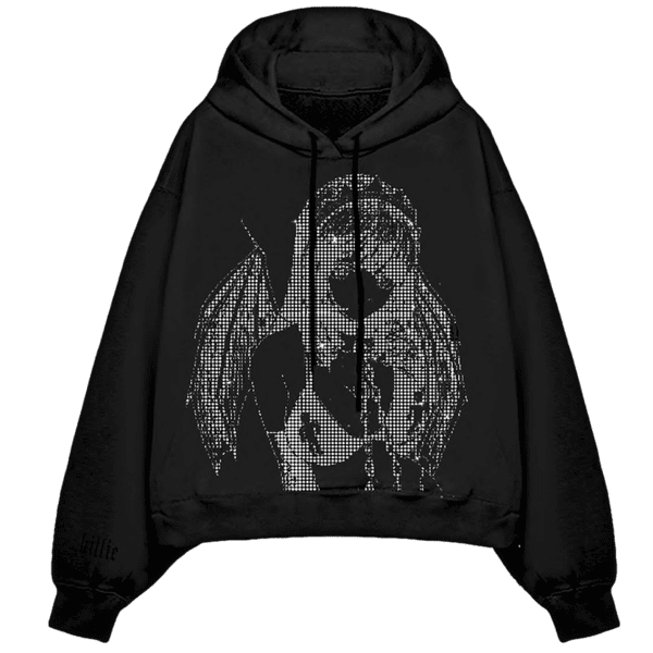 Princess Blurry Rhinestone Hoodie | Billie Eilish Drops The World’s a