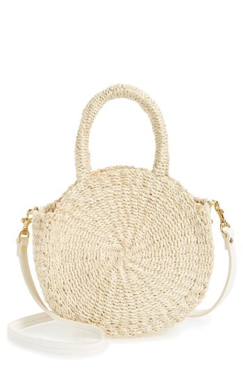 Clare V. Petite Alice Straw Bag