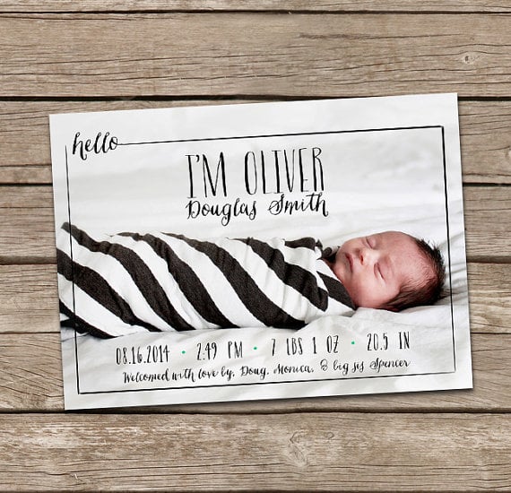 Hello Frame Card