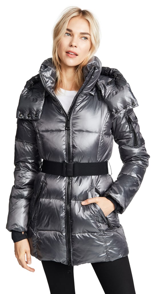 Sam soho cheap belted puffer jacket