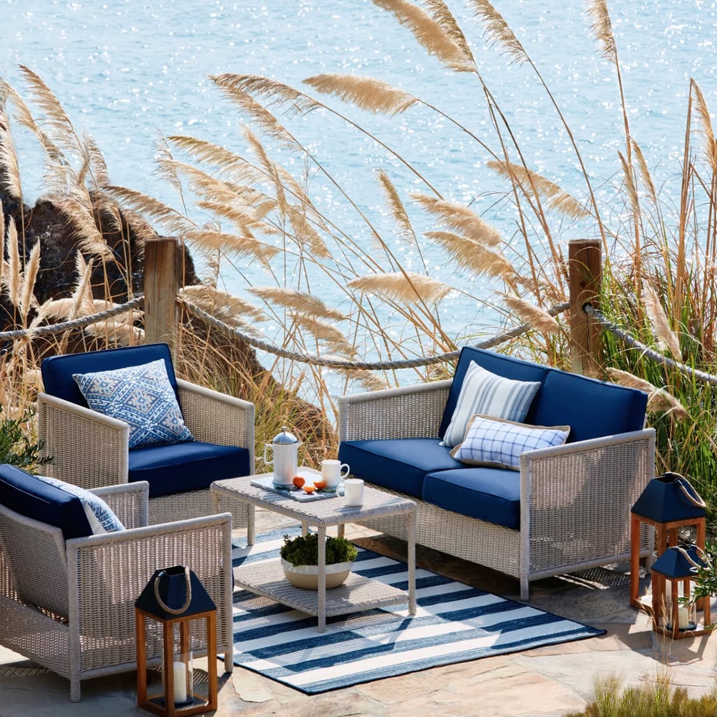 Halsted 5 Piece Wicker Small Space Patio Furniture Set Hello Summertime Shoppers Target Is Having Sales on Sales For Outdoor Furniture This Weekend POPSUGAR Home UK Photo 68