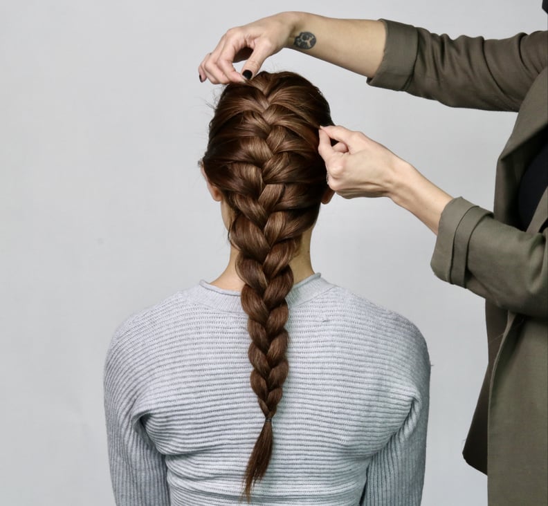 French Braid Tutorial, Step 7: Loosen It Up