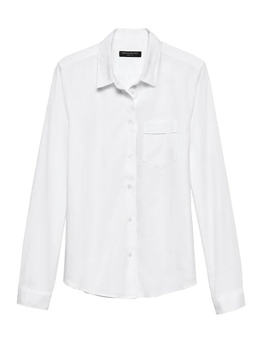 Quinn Straight-Fit Oxford Shirt