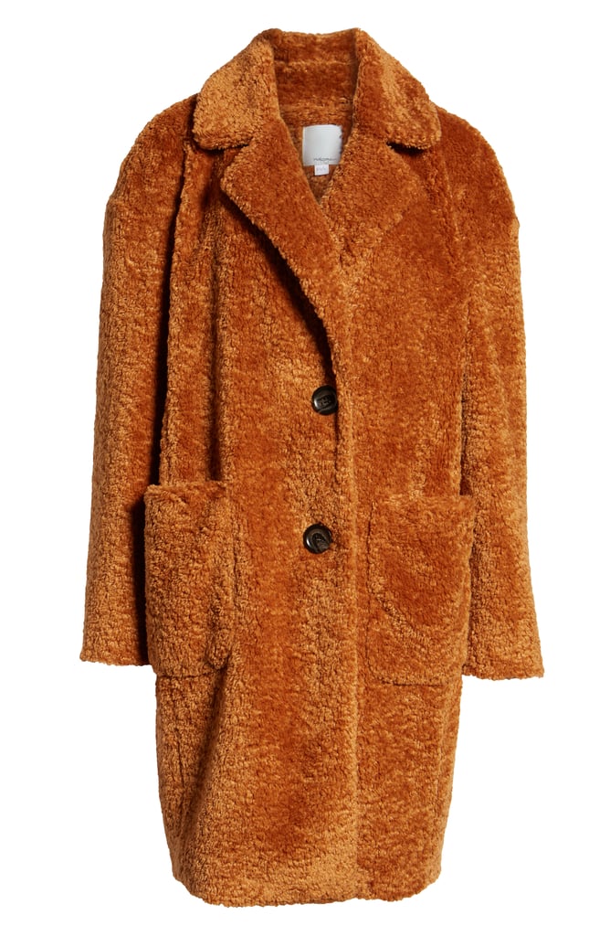 Faux Fur Coat | Halogen x Atlantic-Pacific Collection Nordstrom ...
