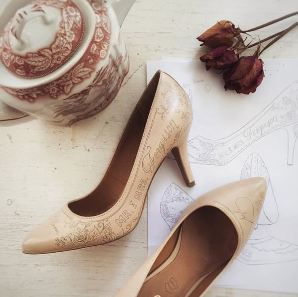 made to order wedding shoes