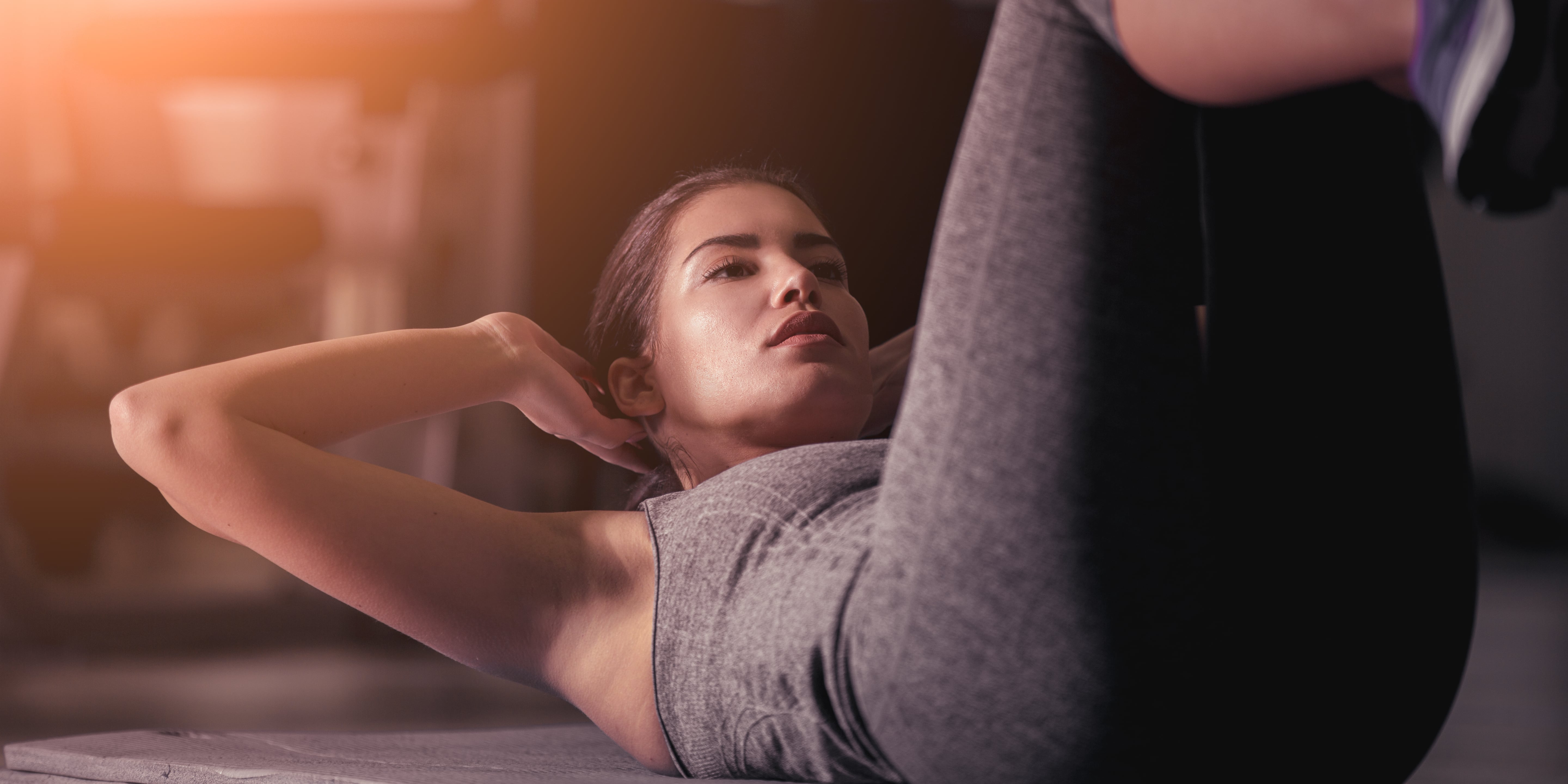 Ab workout in the morning sales