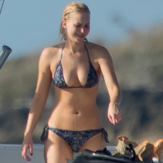 Jennifer Lawrence in a Bikini in the Bahamas March 2016