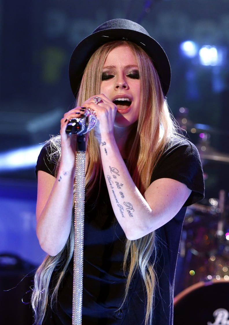 Avril Lavigne’s “30” Tattoo