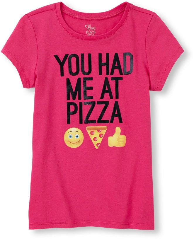 'You Had Me At Pizza' Emoji Graphic Tee