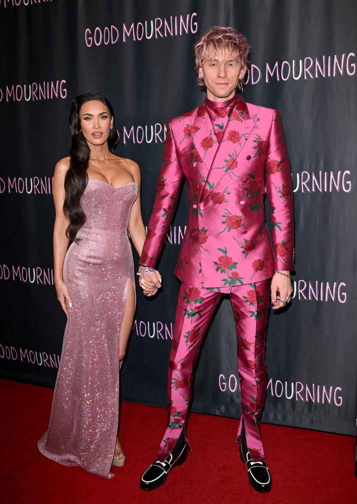 Megan Fox and Machine Gun Kelly at the "Good Mourning" World Premiere