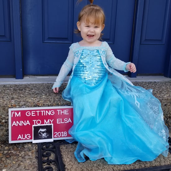Frozen Pregnancy Announcement