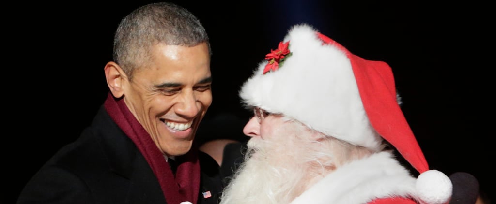 Pictures of Celebrities With Santa
