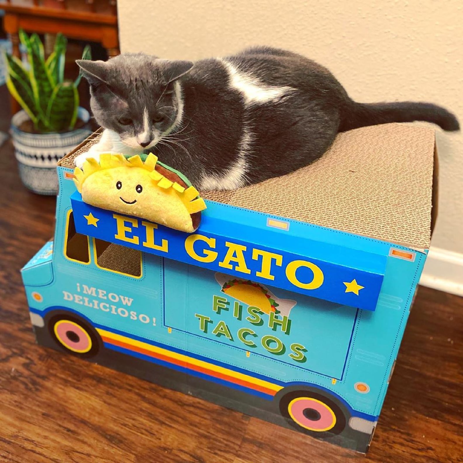 Boots & Barkley's Taco Truck Cat Scratcher From Target POPSUGAR Pets
