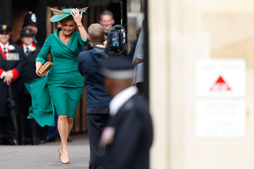 Sarah Ferguson Dress at Princess Eugenie's Wedding 2018