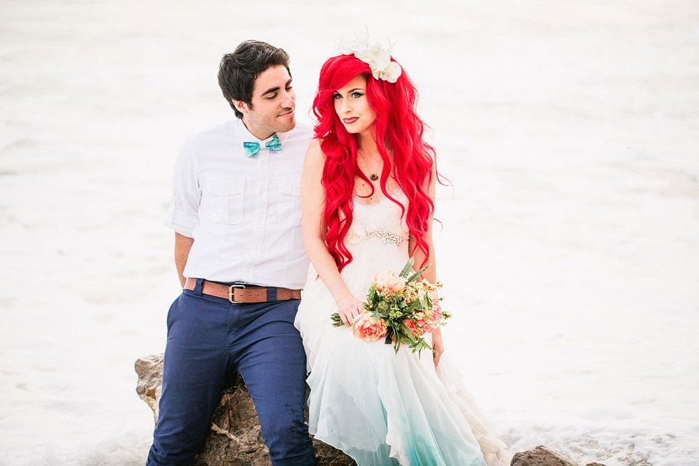 Hipster Little Mermaid Wedding