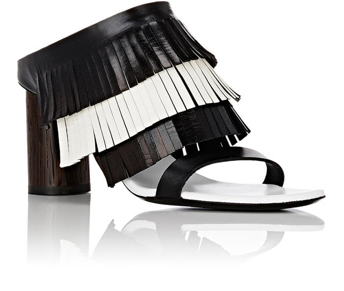 Proenza Schouler Fringe Mules ($750)