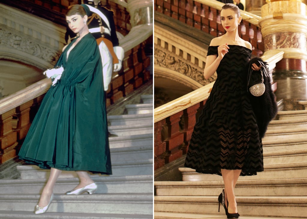 Emily in Paris Includes a Nod to Audrey Hepburn's Funny Face | POPSUGAR Fashion
