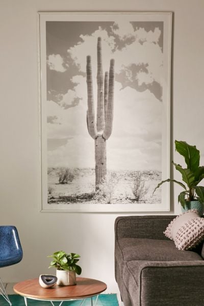 Wilder California Solo Saguaro Art Print