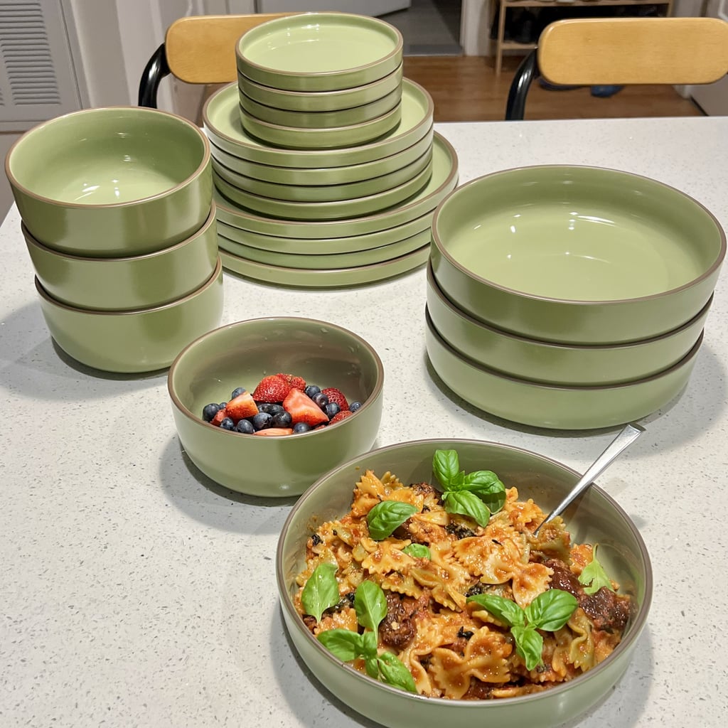 Our Place's Stackable Dinnerware Brings Contemporary-Chic Vibes to My Table