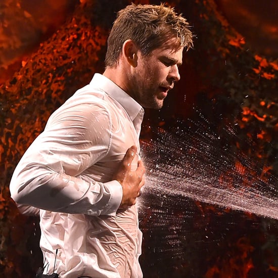 Chris Hemsworth Playing Water War on The Tonight Show