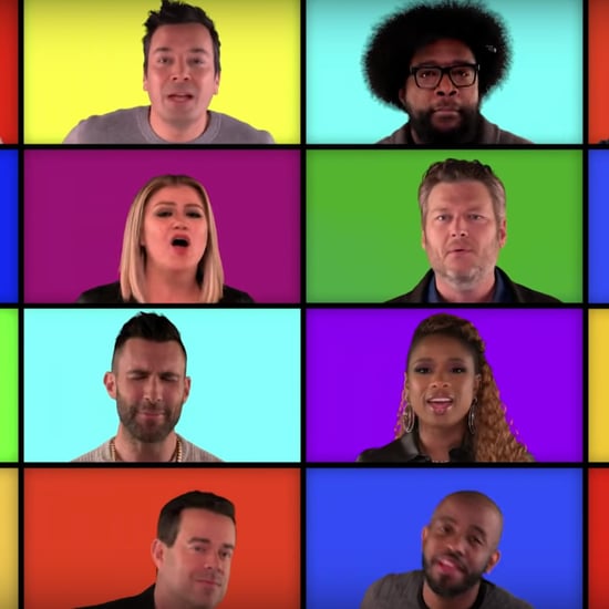 The Voice Coaches Sing Mashup on The Tonight Show Video