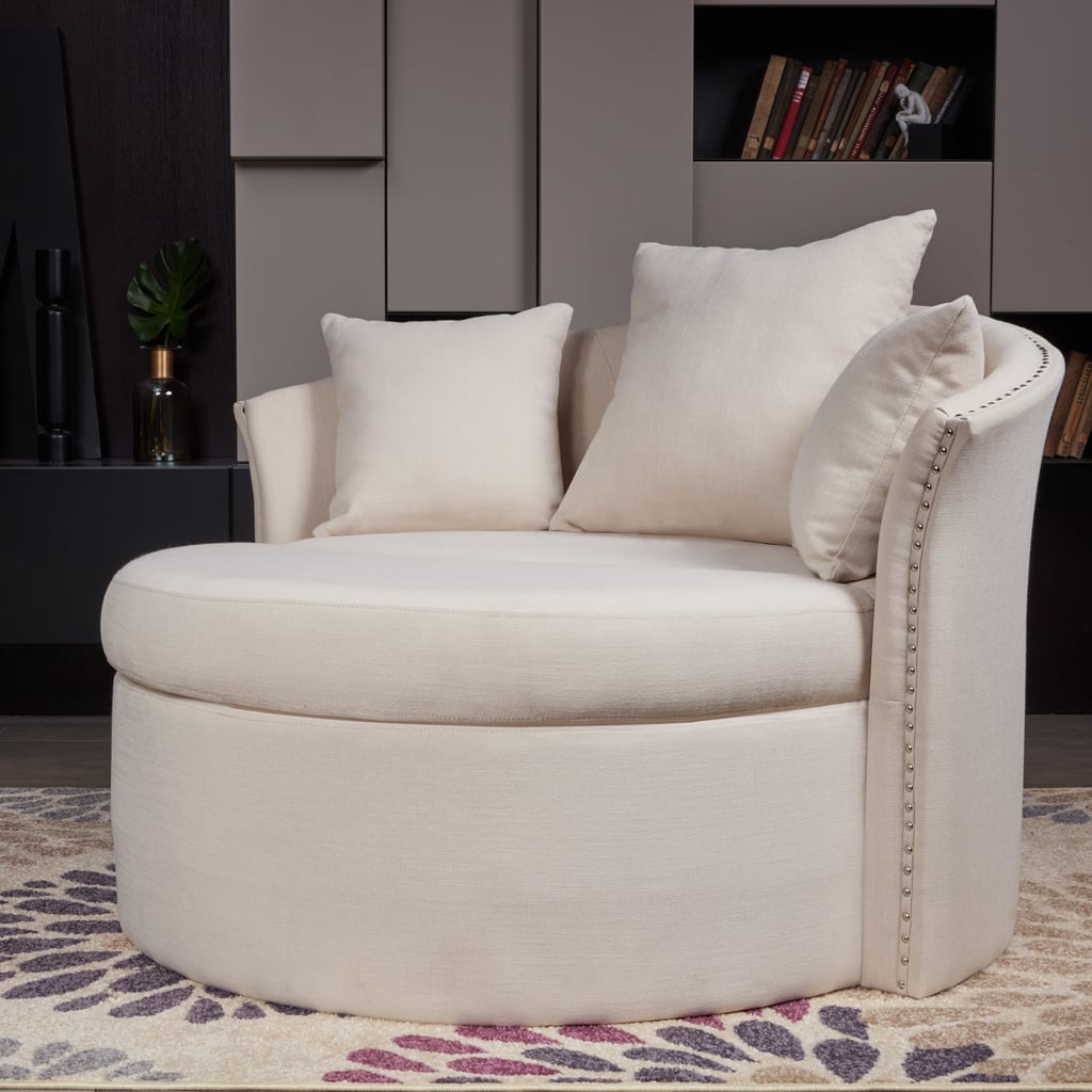 Jeanne 53" W Barrel Chair