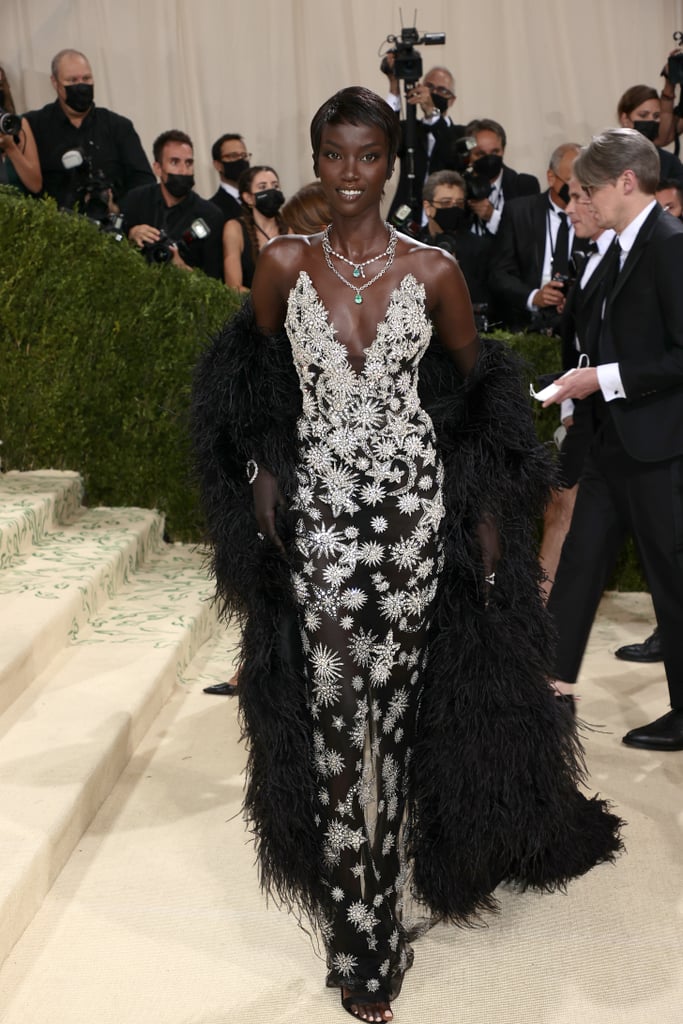 Anok Yai at the 2021 Met Gala