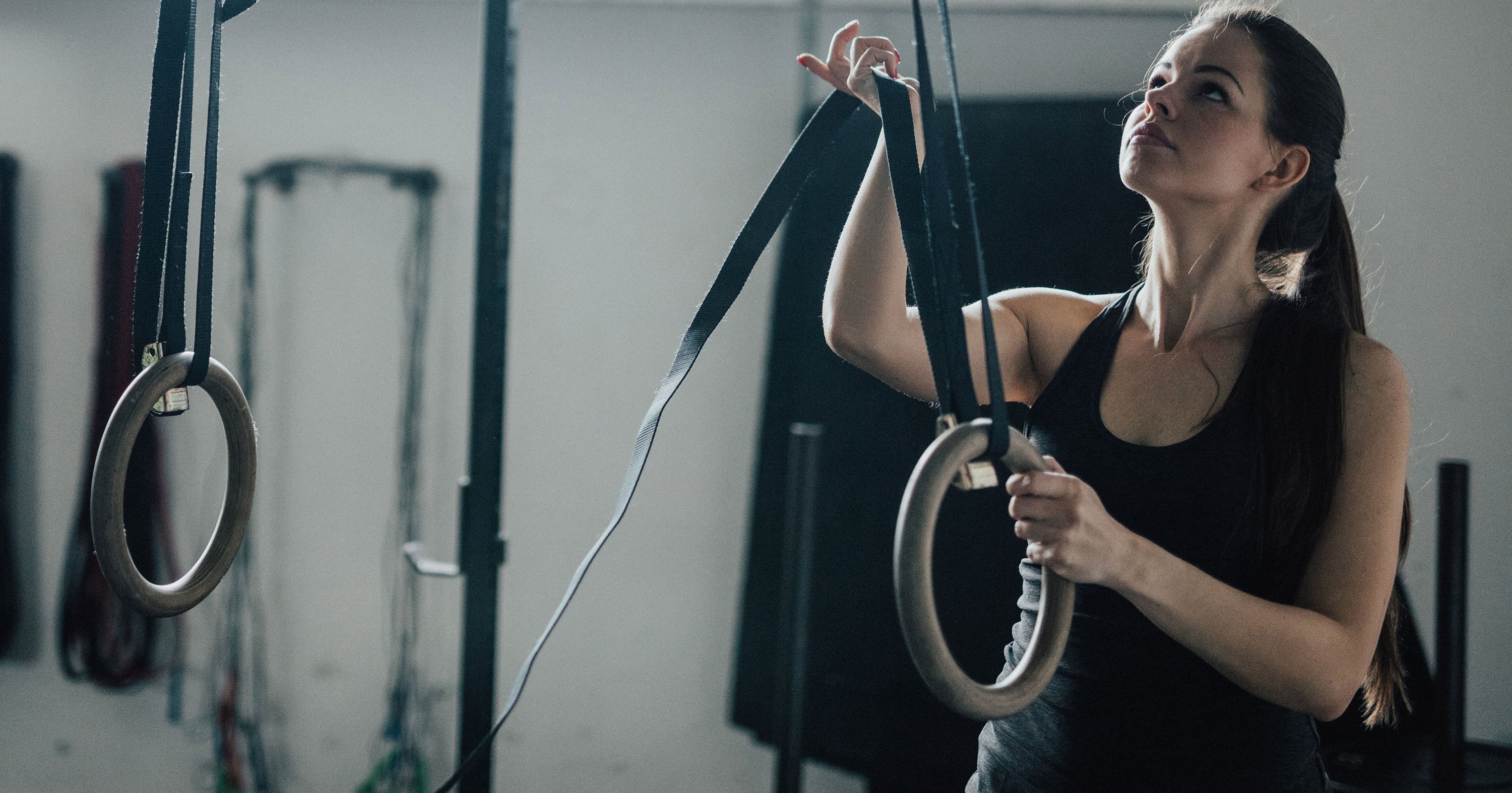 How to Do a Single Arm Ring Row to Strengthen Upper Body POPSUGAR Fitness