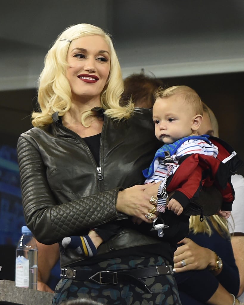 Gwen Stefani and Apollo Rossdale at the US Open | Photos