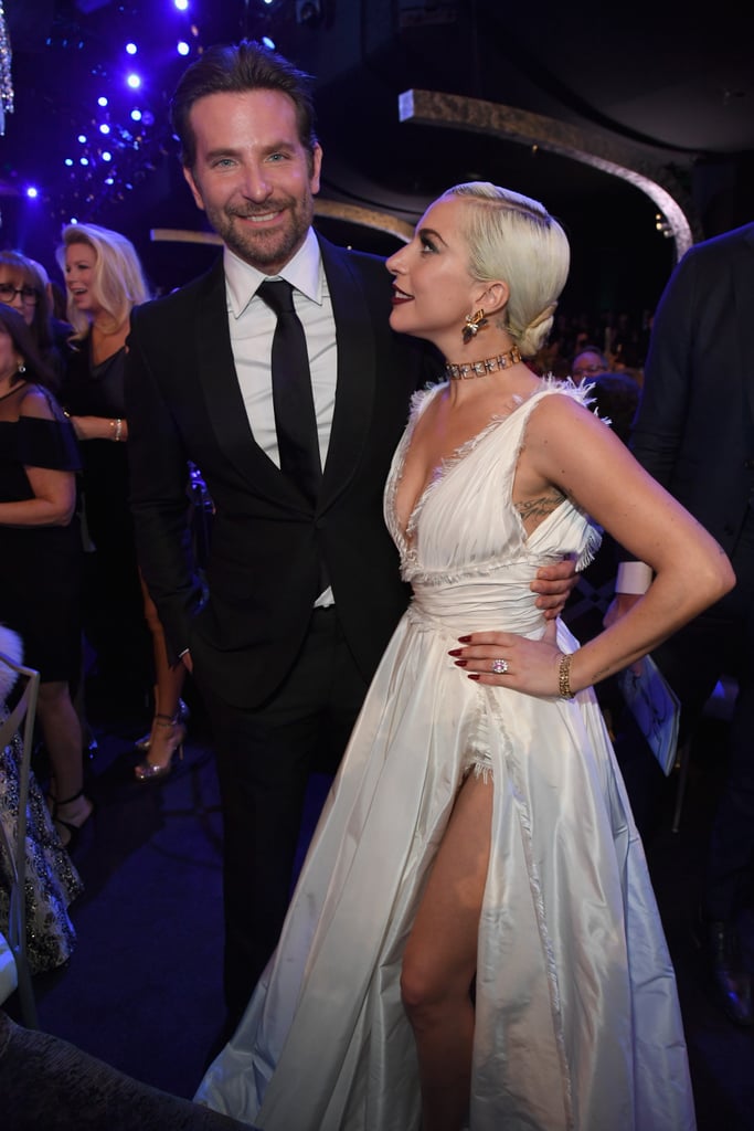 Lady Gaga and Bradley Cooper at the 2019 SAG Awards ...