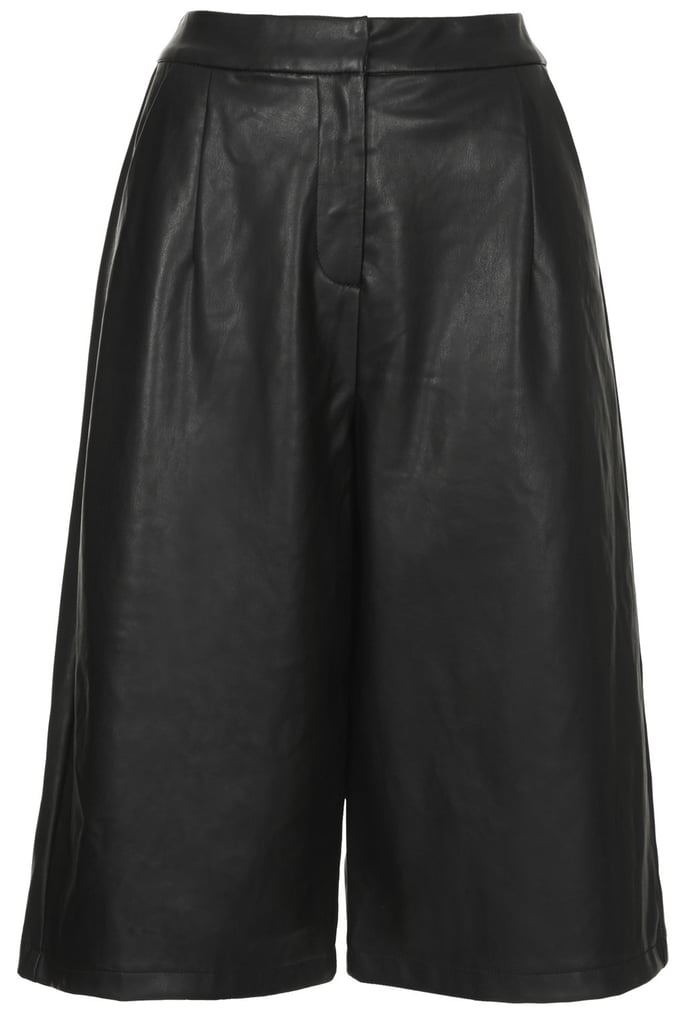 Topshop Leather Culottes | What Should I Wear to Fashion Week ...