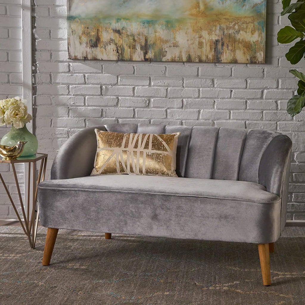 Christopher Knight Home Amaia Velvet Sofa