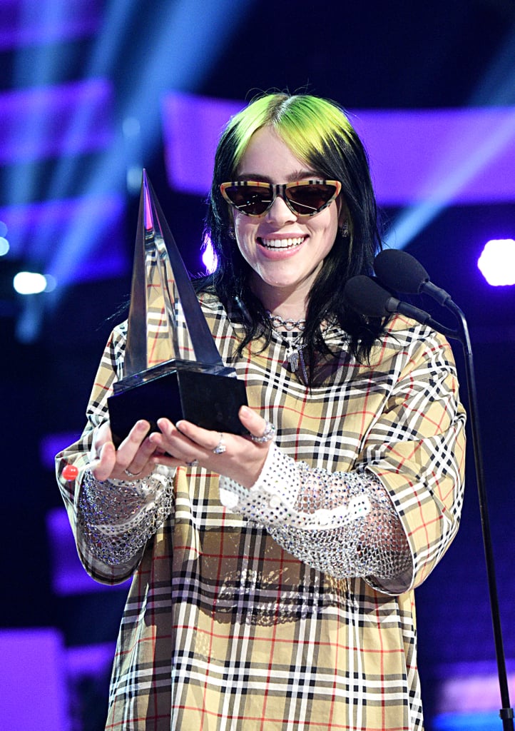 Billie Eilish at the American Music Awards 2019