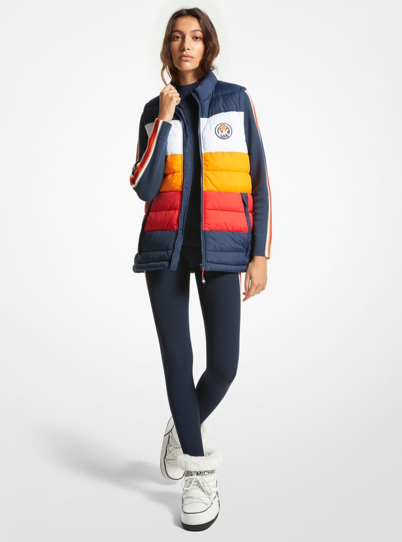 Fashion Gift: Michael Kors x Ellesse Vail Color-Block Nylon Ski Vest