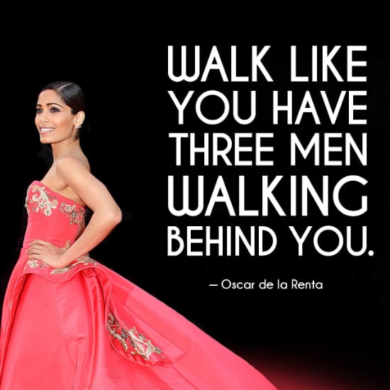 Oscar De La Renta Quotes Popsugar Fashion
