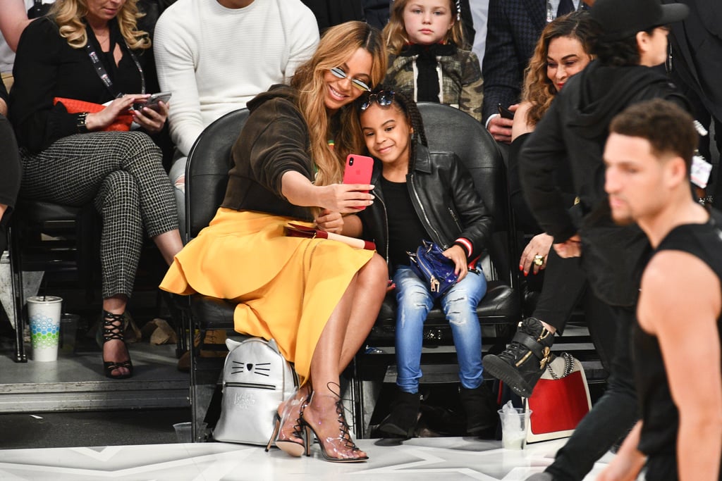 Related:

            
            
                                    
                            

            Nothing Stops Beyoncé and Blue Ivy From Taking a Selfie — Including the NBA All-Star Game
