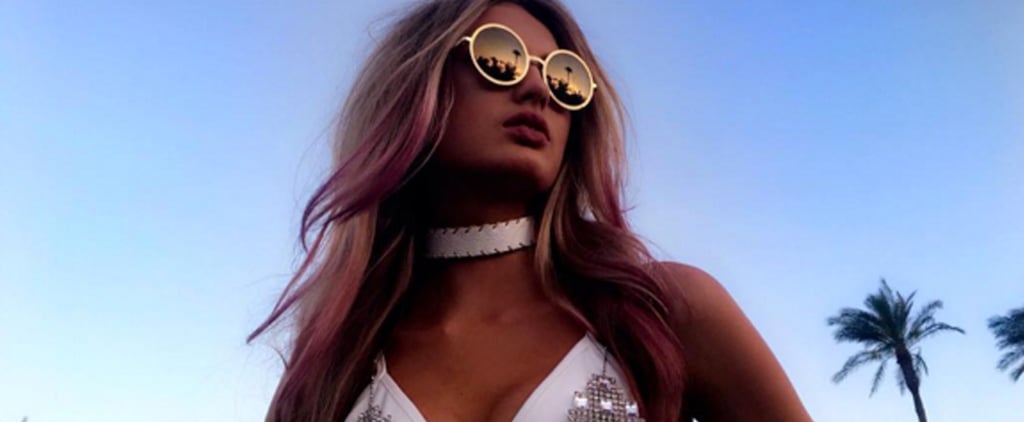 Celebrities With Rainbow Hair at Coachella 2016